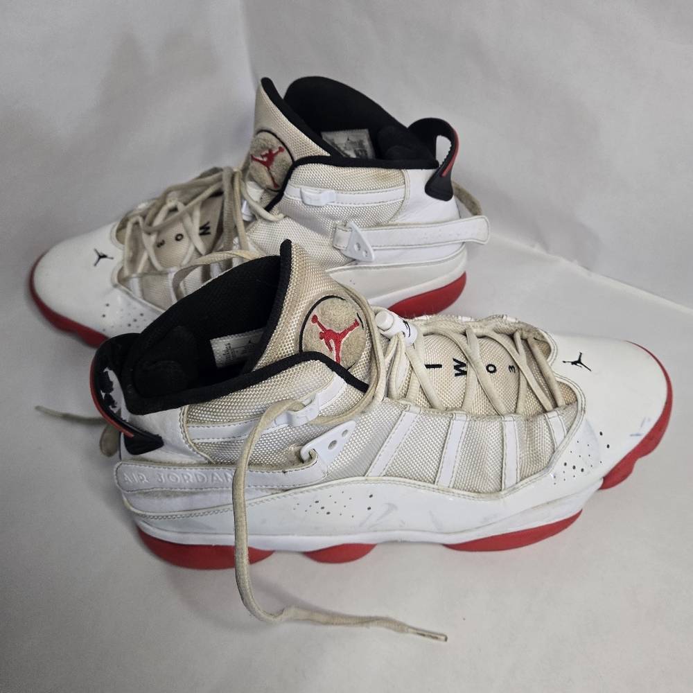Nike Air Jordan 6 Rings "White University Red"
